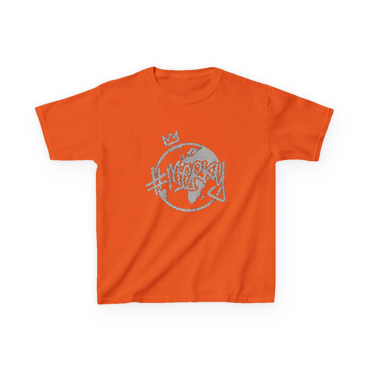 Hashtag Merky Globe Kids T-Shirt | Stormzy - alternate angle 5, merchandise